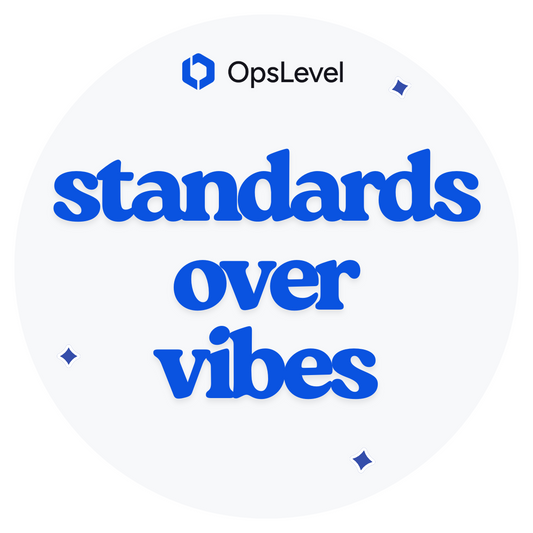 Standards over Vibes Sticker